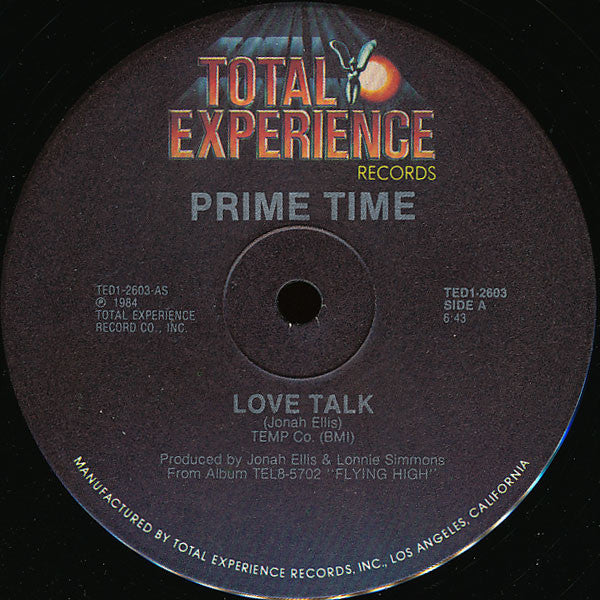 Prime Time ‎/ Love Talk LP (12&
