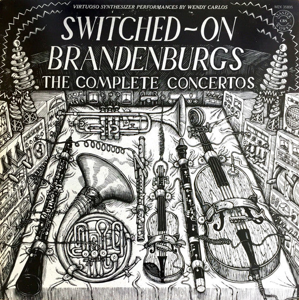 Wendy Carlos / Bach: Switched-On Brandenburgs (The Complete Concertos) - LP (used)