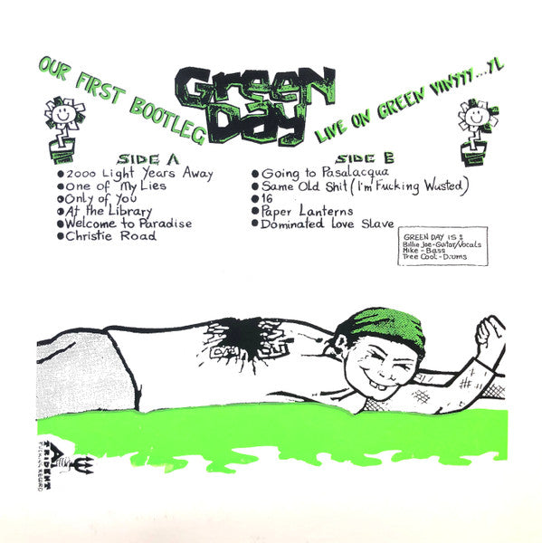 Green Day / Live On Green Vinyyy...yl - LP GREEN