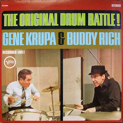 Gene Krupa &amp; Buddy Rich / The Original Drum Battle! - LP Used