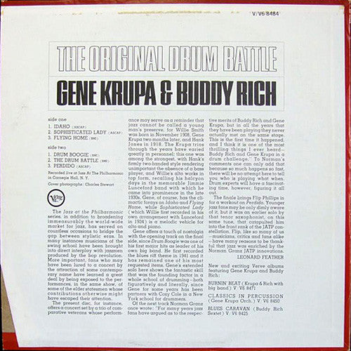 Gene Krupa &amp; Buddy Rich / The Original Drum Battle! - LP Used