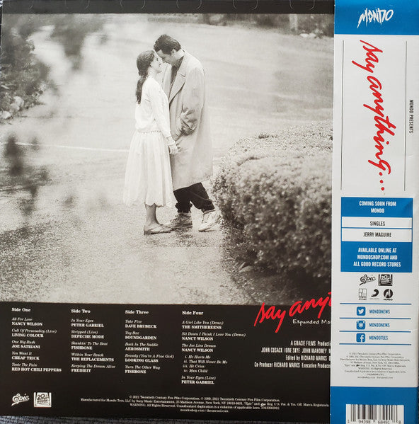 Various / Say Anything... (Expanded O.S.T) - 2LP RED