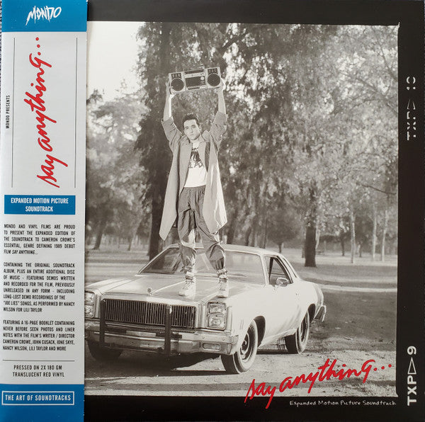 Various / Say Anything... (Expanded OST) - 2LP RED