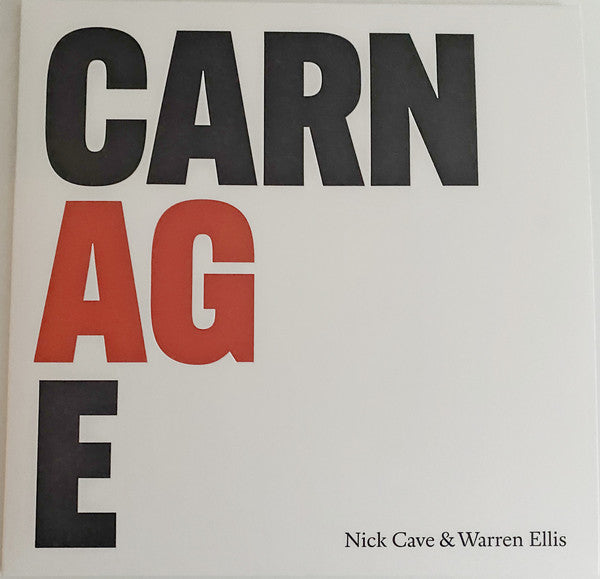 Nick Cave &amp; Warren Ellis / Carnage - LP