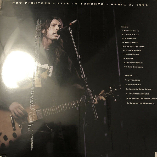 Foo Fighters / Live In Toronto: 1996 - LP GREEN