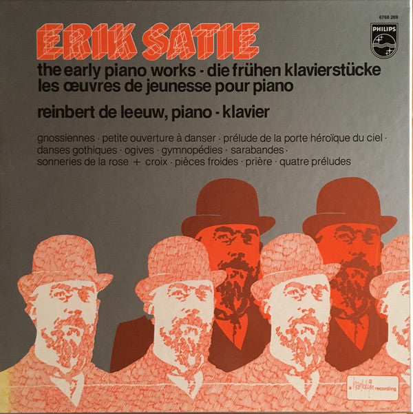 Erik Satie ‎/ The Early Piano Works - 3LP Used