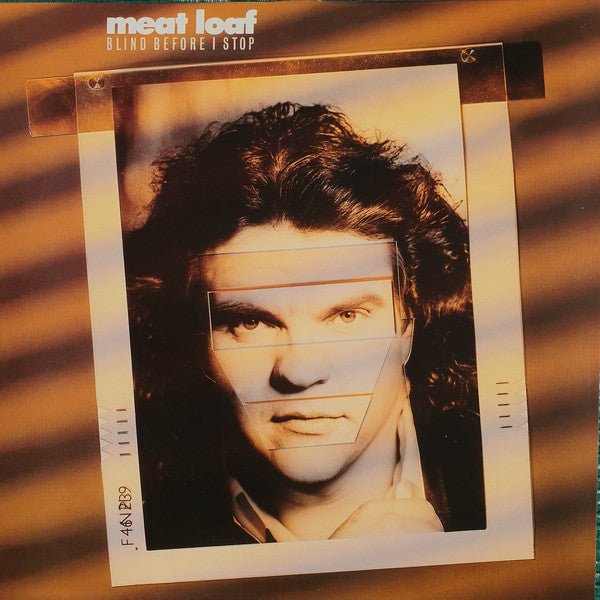 Meat Loaf / Blind Before I Stop - LP GOLD MARBLED