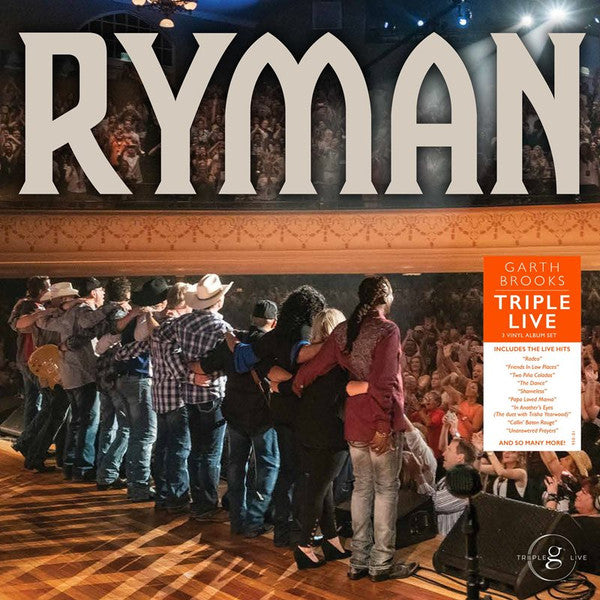 Garth Brooks / Triple Live (Ryman Cover) - 3LP