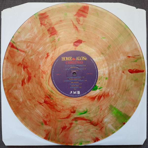 Soundtrack / Home Alone Christmas - LP Clear w/ Green &amp; Red “Christmas Party” Swirl (Used)