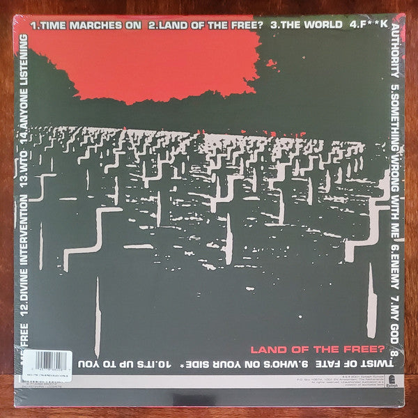 Pennywise / Land Of The Free? - LP RED