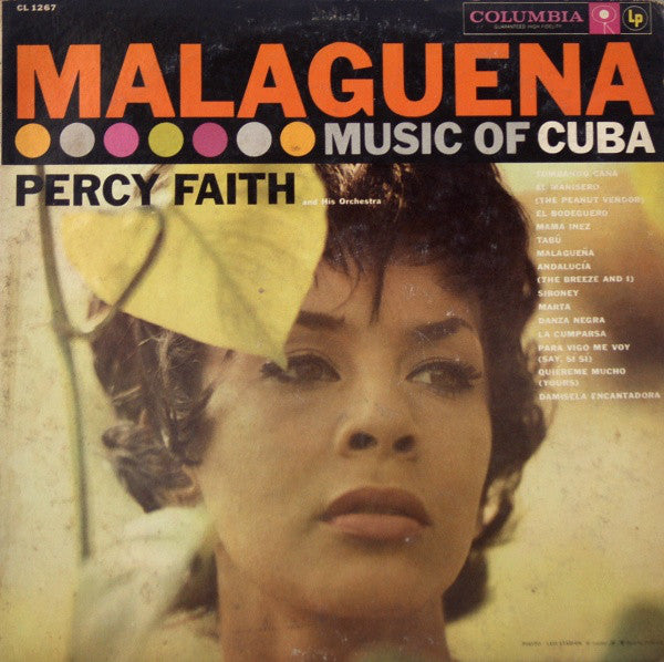 Percy Faith And His Orchestra* ‎/ Malaguena (Music Of Cuba) - LP Used