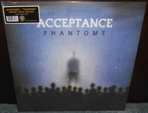 Acceptance / Phantoms - LP Blue w/ Black and White Splatter (Used)