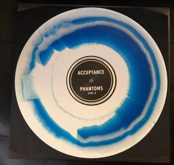 Acceptance / Phantoms - LP Blue w/ Black and White Splatter (Used)