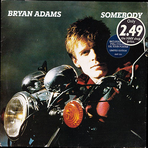 Bryan Adams ‎/ Somebody - LP 12" Used