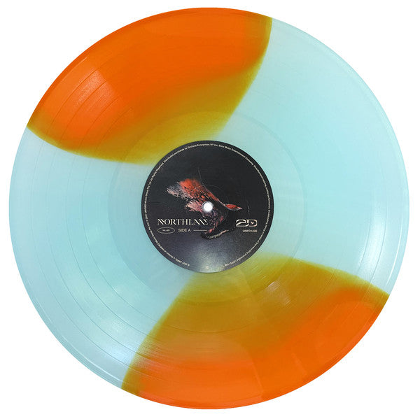 Northlane / 2D - LP Blue (Light) Translucent &amp; Orange Butterfly (Used)