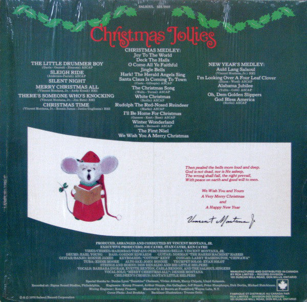 The Salsoul Orchestra / Christmas Jollies - LP Used