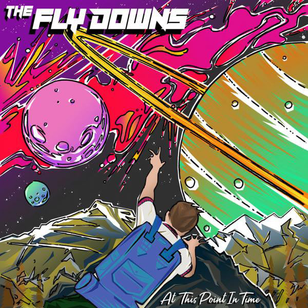 The Fly Downs / At This Point In Time - LP Used pink Splatter