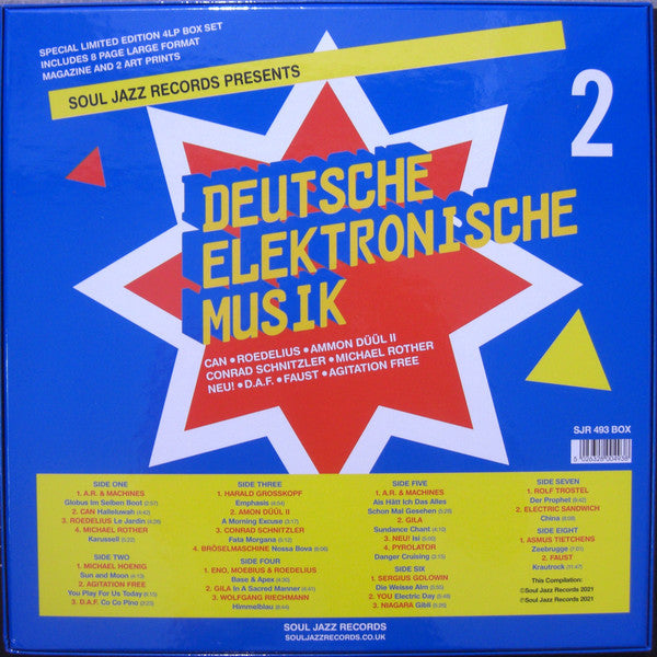 Various – Deutsche Elektronische Musik 2 (Experimental German Rock And Electronic Musik 1971-83) - 4LP Used
