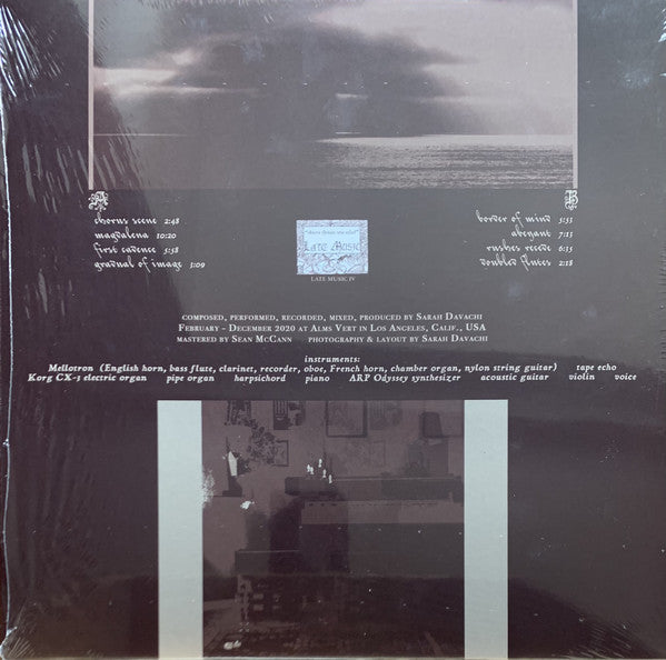 Sarah Davachi / Antiphonals - LP