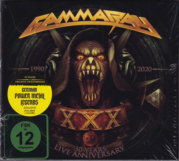 Gamma Ray / XXX (30 Years Live Anniversary: 1990-2020) - CD/DVD