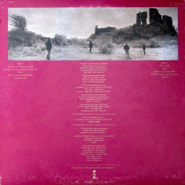 U2 ‎/ The Unforgettable Fire - LP Used