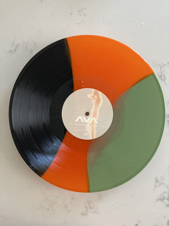 Angels & Airwaves / Lifeforms - LP Tricolor (Striped): Black / Olive Green / Orange