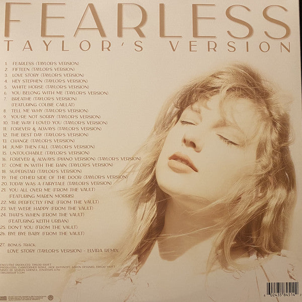 Taylor Swift / Fearless (Taylor’s Version) - 3LP RED
