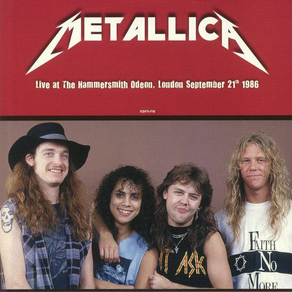 Metallica / Live at The Hammersmith Odeon, London September 21th 1986 - LP COLORED