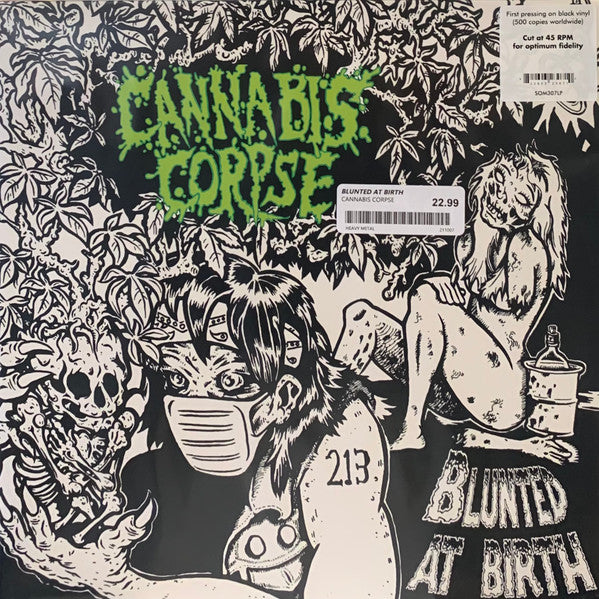 Cannabis Corpse / Blunted At Birth - LP