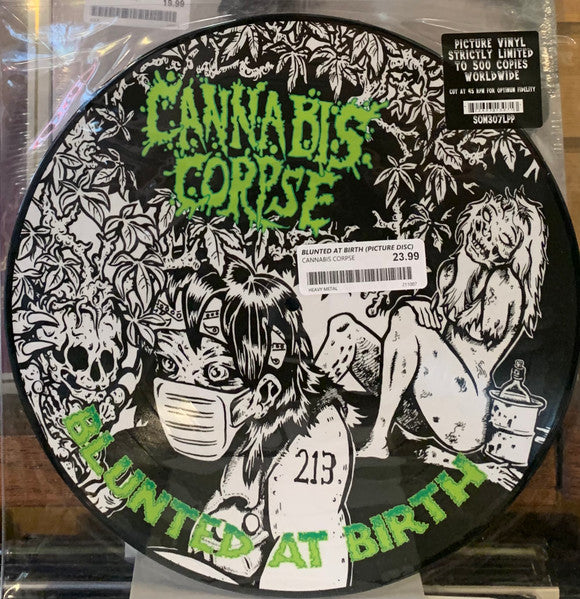 Cannabis Corpse / Blunted At Birth - LP PICT DISC