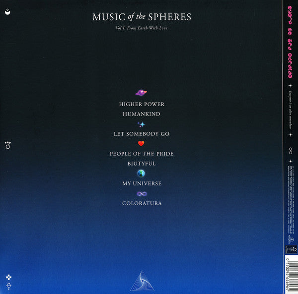 Coldplay / Music Of The Spheres - LP COLORED