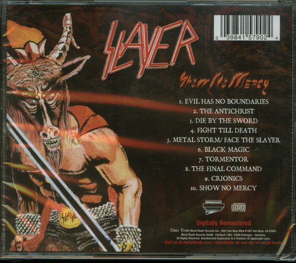 Slayer / Show No Mercy - CD