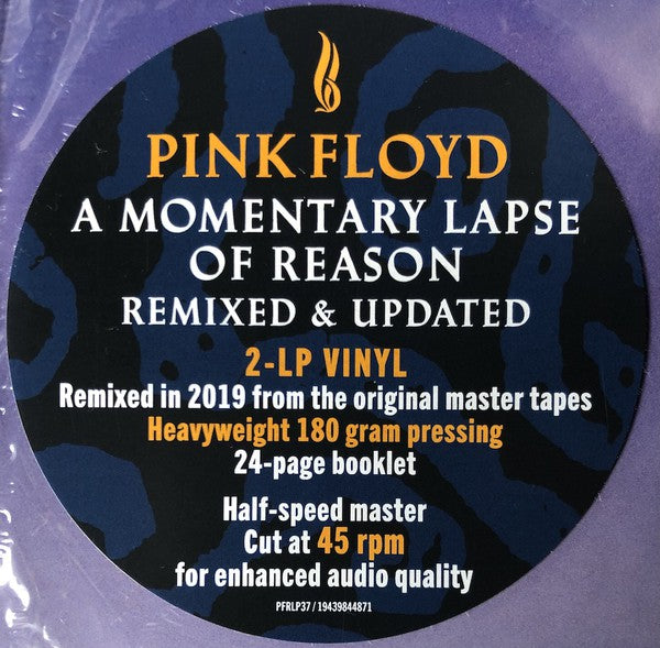 Pink Floyd / A Momentary Lapse Of Reason Remixed & Updated - 2LP