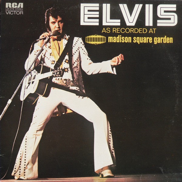 Elvis Presley / Elvis As Recorded At Madison Square Garden - LP Used