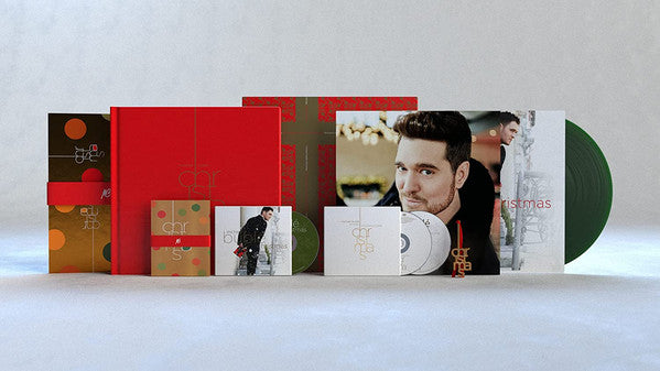 Michael Bublé / Christmas (10th Anniversary Super Deluxe Box) - LP GREEN CD DVD