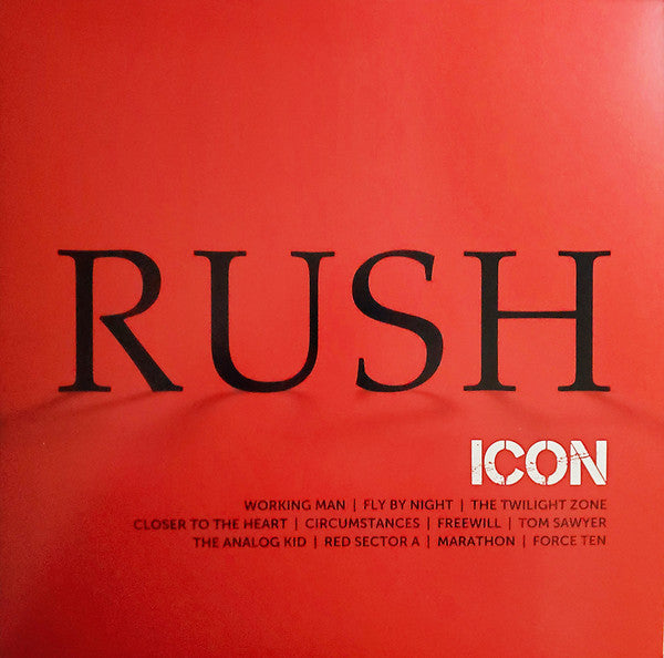 Rush / Icon - LP CLEAR