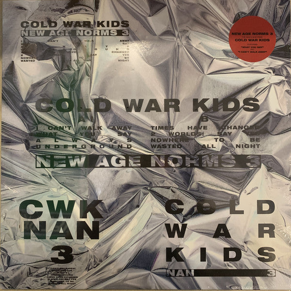 Cold War Kids / New Age Norms 3 - LP