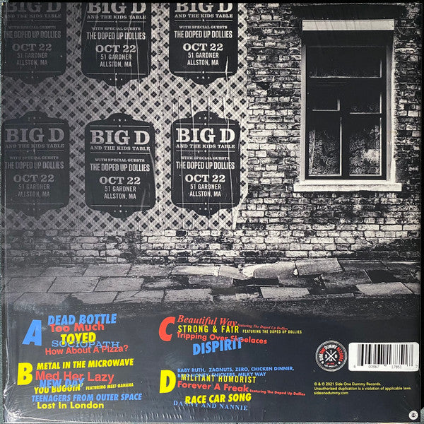 Big D And The Kids Table / Do Your Art - 2LP