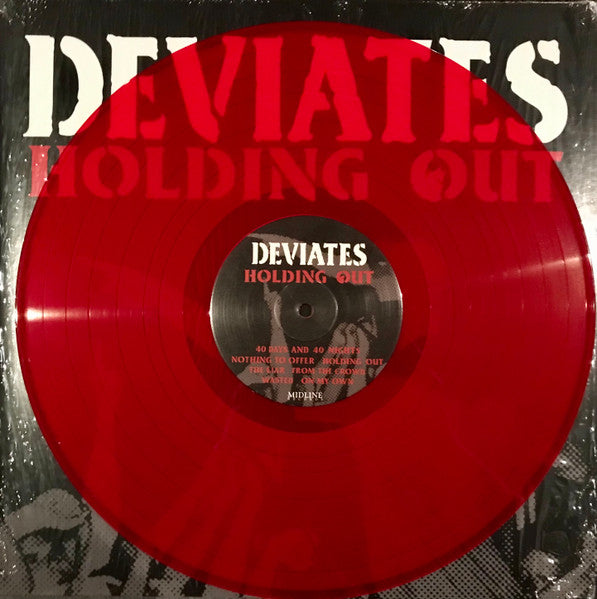 Deviates / Holding Out - LP RED