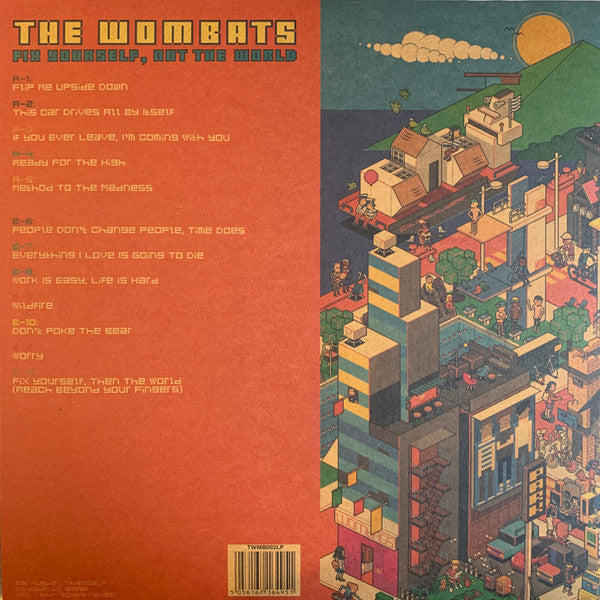 The Wombats / Fix Yourself, Not The World - LP SPLATTER