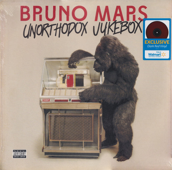 Bruno Mars / Unorthodox Jukebox - LP DARK RED