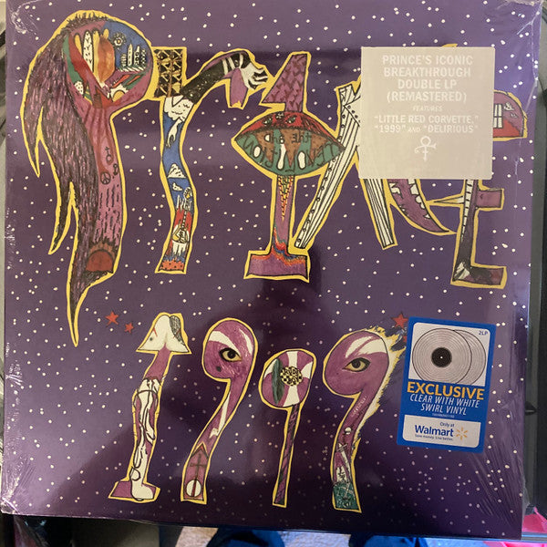 Prince / 1999 - 2LP CLEAR WITH WHITE SWIRL