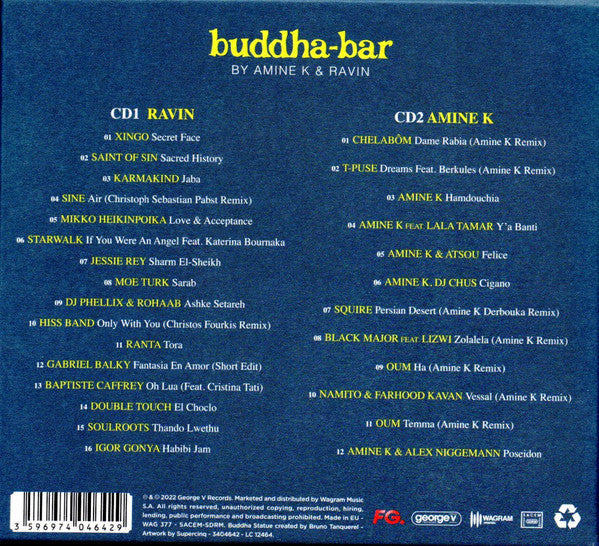 Various Artists / Buddha-Bar by Amine K &amp; Ravin - 2 CD Boxset
