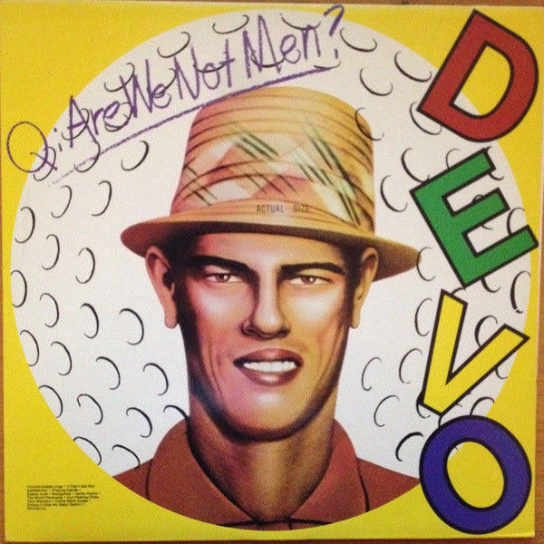 Devo / Q: Are We Not Men? A: We Are Devo! - LP Used