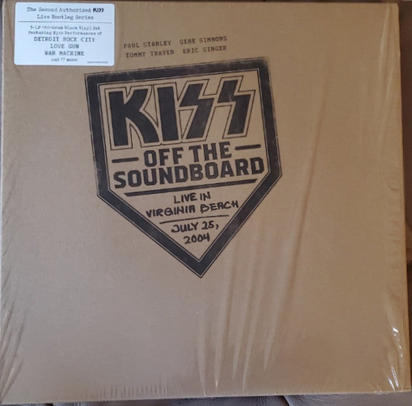 Kiss / Off The Soundboard Live In Virginia Beach July 25, 2004 - 3LP