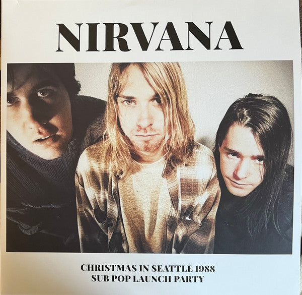 Nirvana / Christmas In Seattle 1988 (Sub Pop Launch Party) - 2LP clear