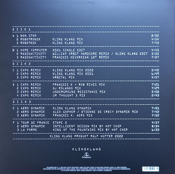 Kraftwerk / Remixes - LP