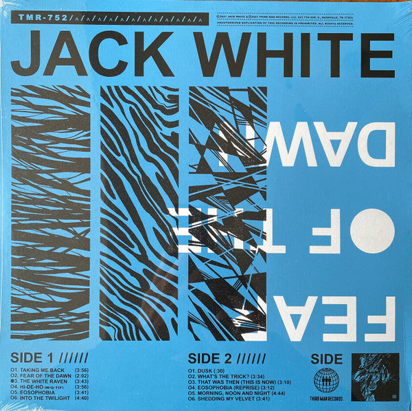 Jack White / Fear Of The Dawn - LP