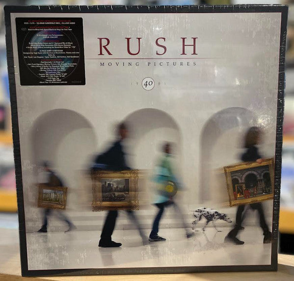 Rush / Moving Pictures - 5 LPs, 3CDs, BLU-RAY