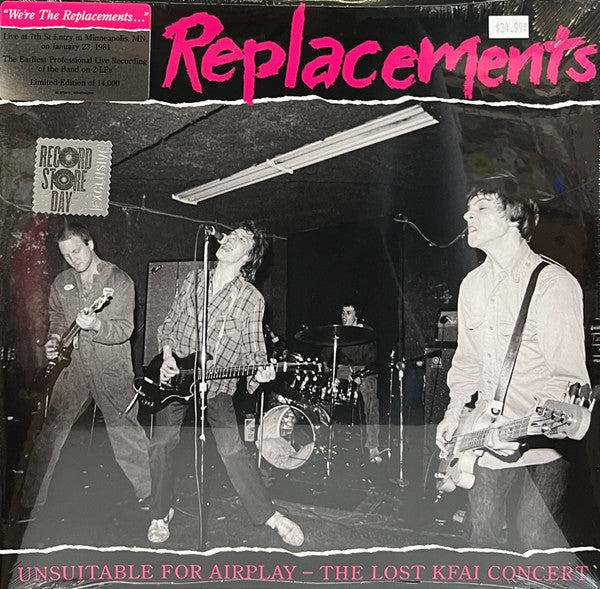 The Replacements / Unsuitable For Airplay - The Lost KFAI Concert - 2LP